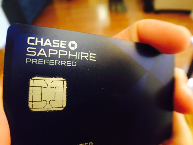 You Need the Chase Sapphire Preferred Card…