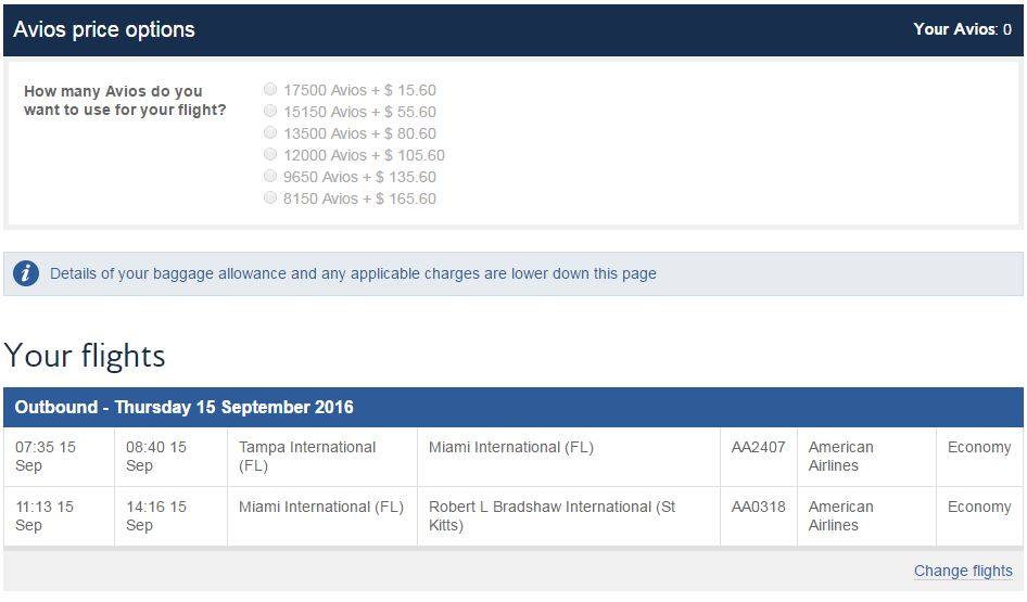 Avios Cost AYP POST AcCounting Your Points