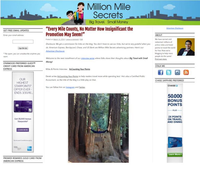 A Million Mile Secrets Interview – Featuring AYP!