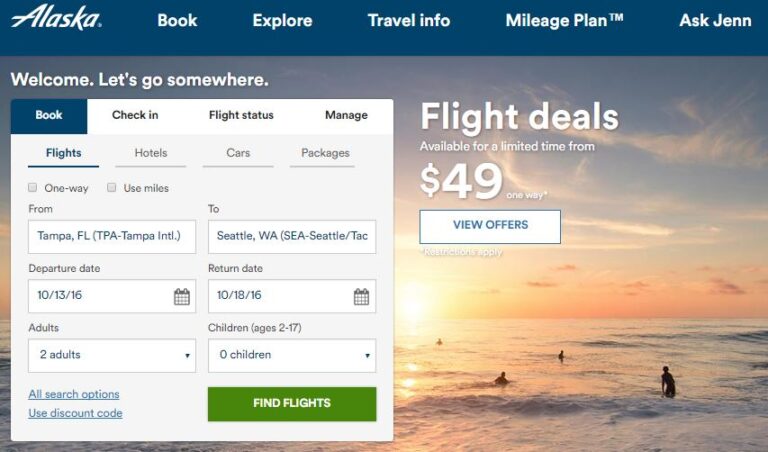 Buy One, Get One [Cheap] Travel on Alaska Airlines with this AYP Giveaway!
