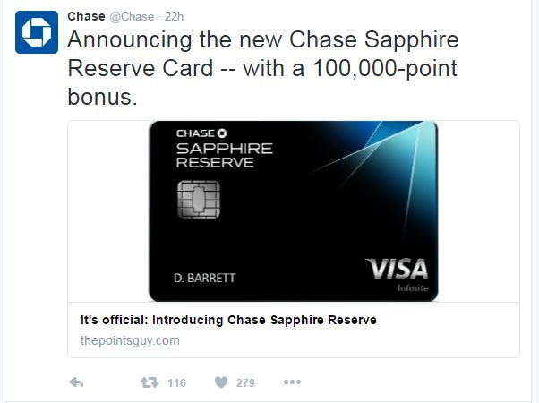 Rumor Alert – The New Chase Sapphire Reserve Card & How the Chase 5/24 Bums Me Out