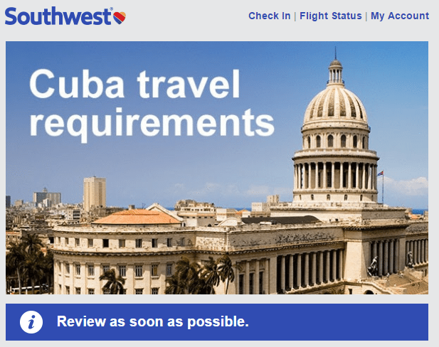 travel to cuba requirements 2022