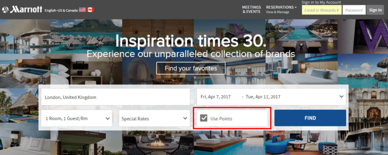 Reserve Marriott Award Nights – Without Points!