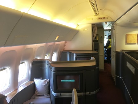 Flight Review: Cathay Pacific First Class 777-300ER JFK-HKG ...