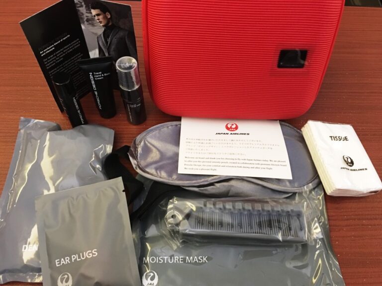 Review: JAL’s Brand New First Class Amenity Kit