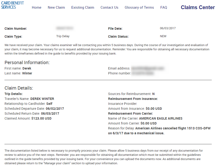 Eclaimsline Com Claim 6 Accounting Your Points